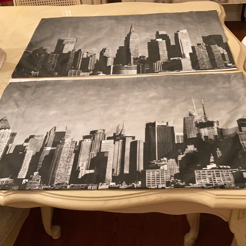 Pair of pillow cases